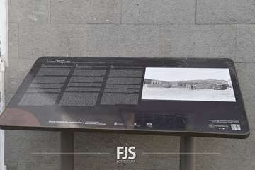 Lomo Magullo abraza la vida con la escultura homenaje a la Traída del Agua/Francisco Javier Santana y TA.